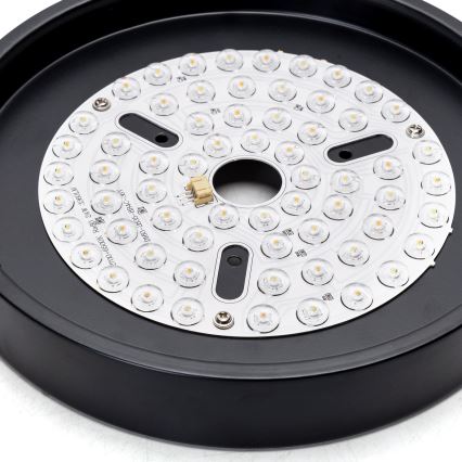 Aigostar - LED Dimbar takfläkt LED/24W/230V 2700-6500K 165cm svart + fjärrkontroll