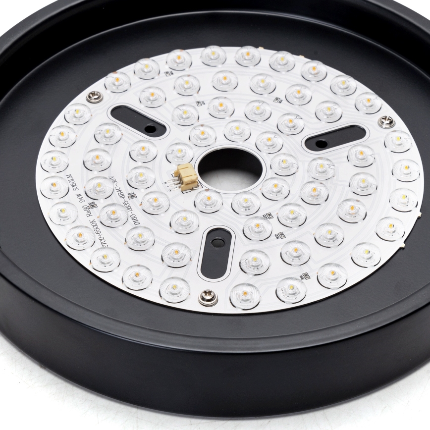 Aigostar - LED Dimbar takfläkt LED/24W/230V 2700-6500K 165cm svart + fjärrkontroll