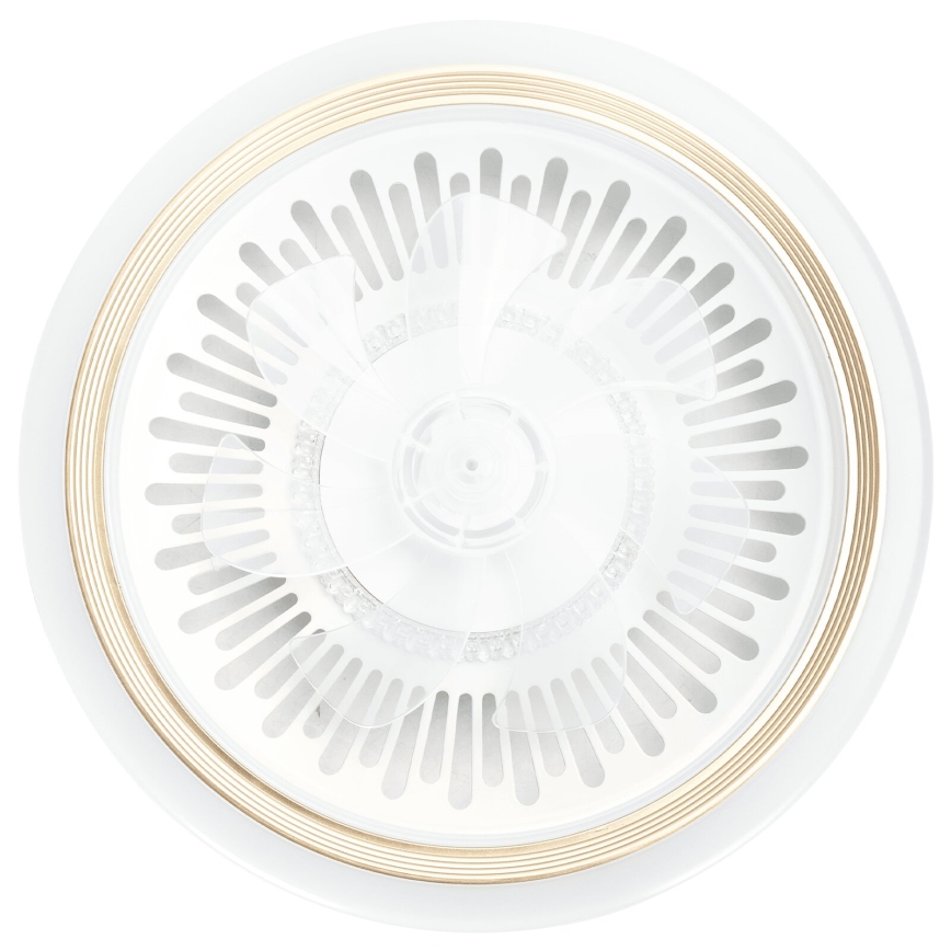 Aigostar - LED Dimbar takfläkt LED/40W/230V 2700/4000/6500K diameter 50 cm + fjärrkontroll vit