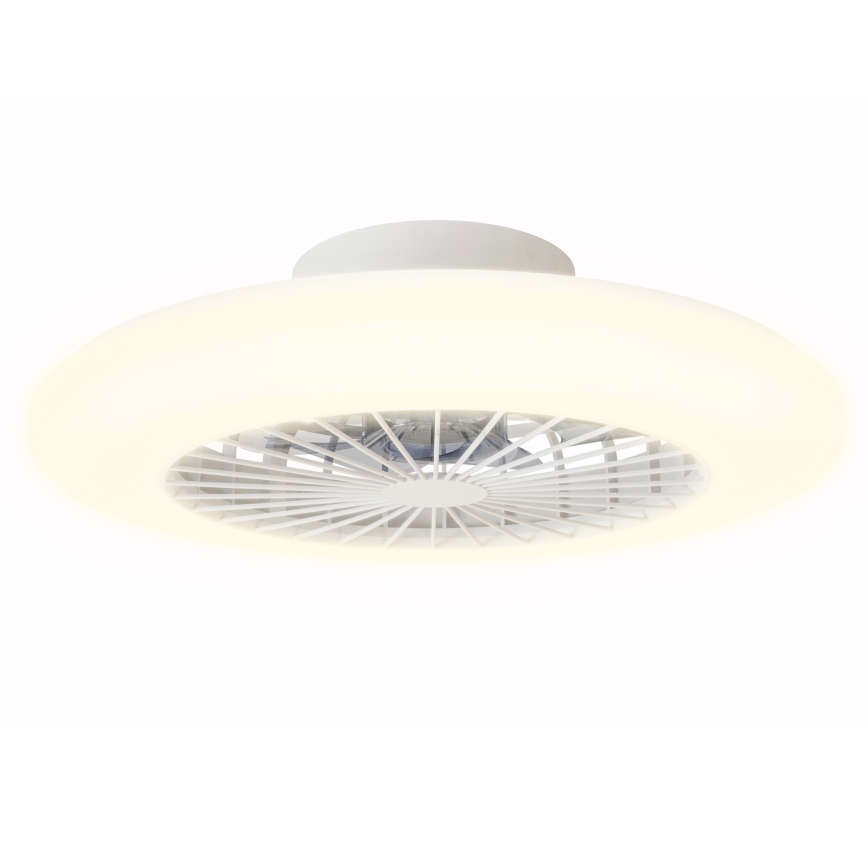 Aigostar - LED Dimbar taklampa med fläkt LED/40W/230V 2700-6500K diameter 48,5 cm vit + fjärrkontroll