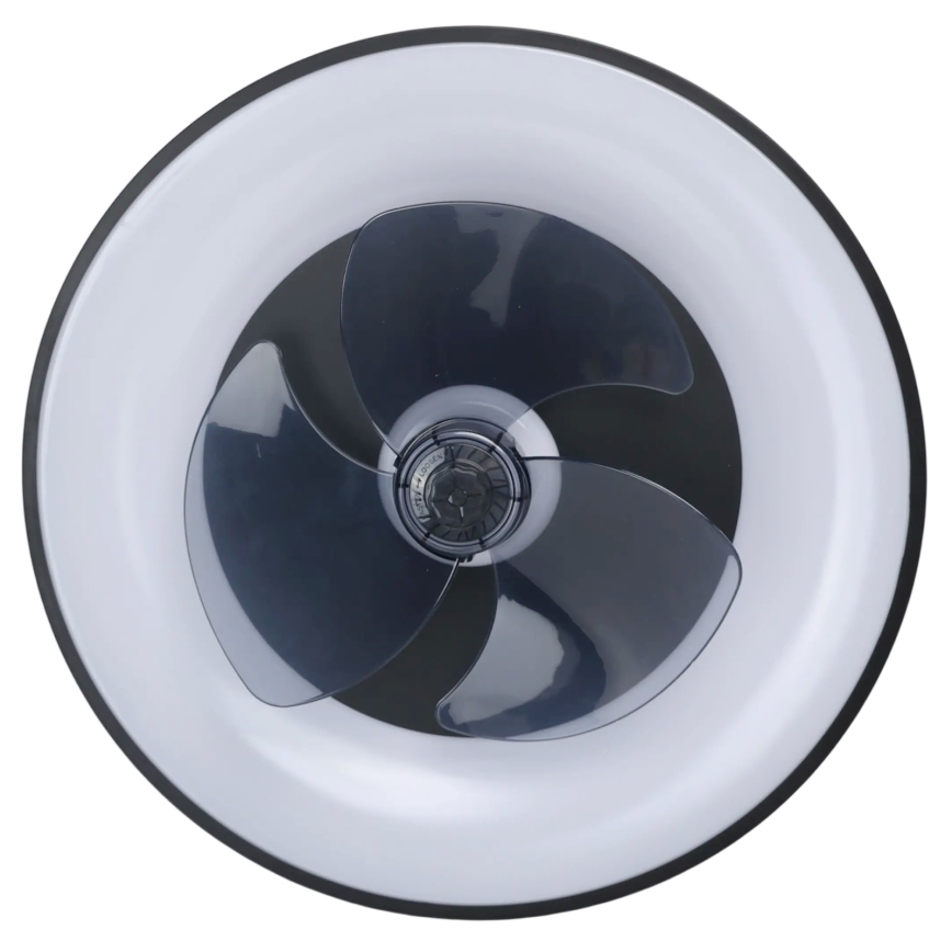 Aigostar - LED Dimbar taklampa med fläkt MESH LED/40W/230V 2700-6500K svart + fjärrkontroll