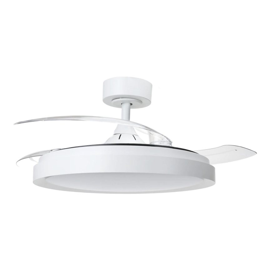 Aigostar - LED Dimbar taklampa med fläkt MESH LED/50W/230V 2700-6500K vit + fjärrkontroll