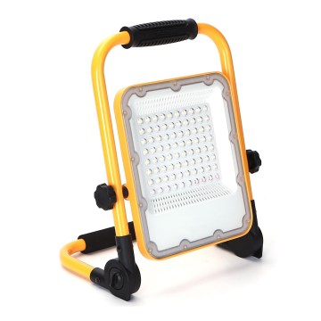 Aigostar - LED dimbar uppladdningsbar strålkastare LED/50W/5V 6500K IP65