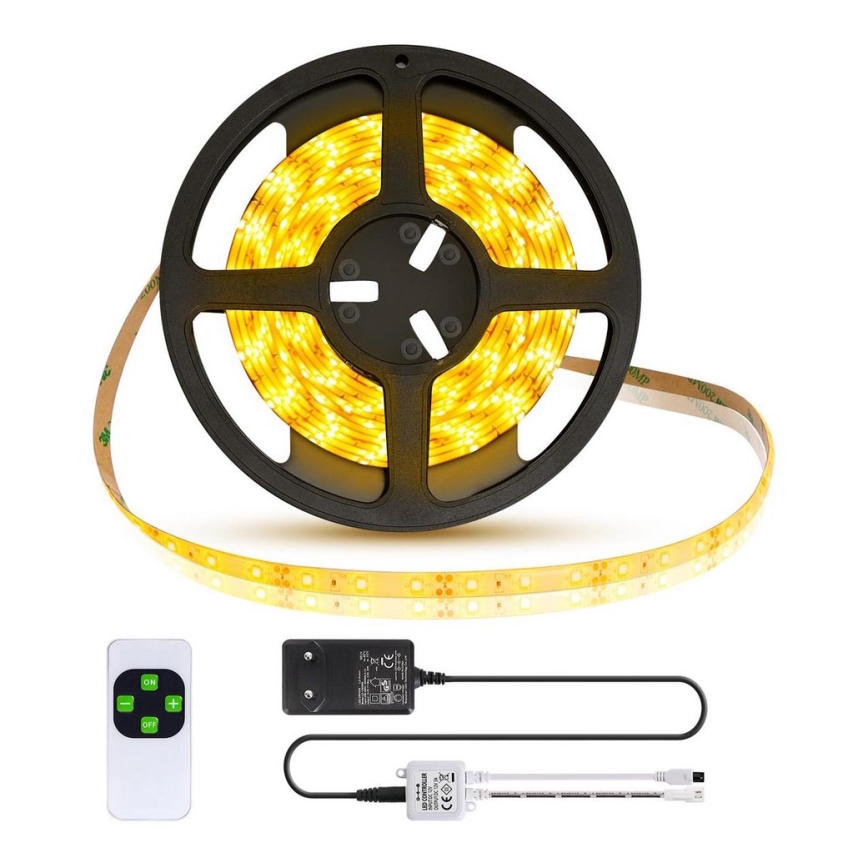 Aigostar - LED Dimbar utomhusslinga 5m LED/18W/12/230V 3000K IP65
