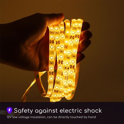 Aigostar - LED Dimbar utomhusslinga 5m LED/18W/12/230V 3000K IP65