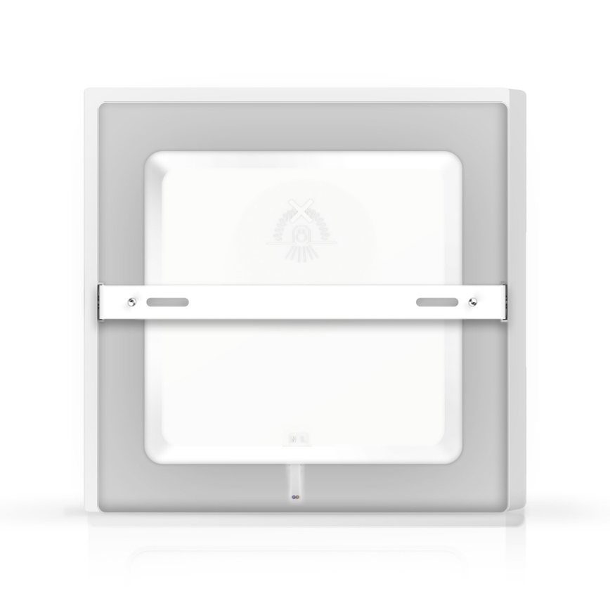Aigostar - LED Fäst taklampa LED/12W/230V 17,3x17,3 cm 3000K vit