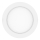 Aigostar - LED Fäst taklampa LED/12W/230V diameter 17,4 cm 3000K vit