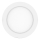 Aigostar - LED Fäst taklampa LED/12W/230V diameter 17,4 cm 6500K vit