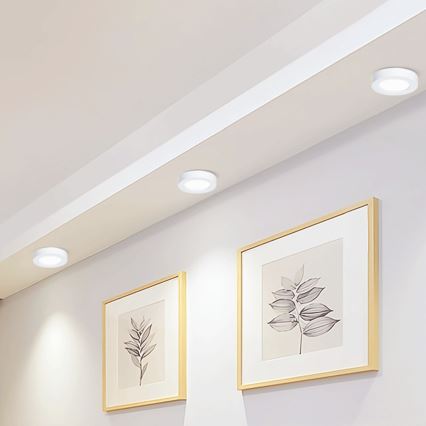 Aigostar - LED Fäst taklampa LED/12W/230V diameter 17,4 cm 6500K vit
