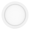 Aigostar - LED Fäst taklampa LED/18W/230V diameter 22,6 cm 3000K vit