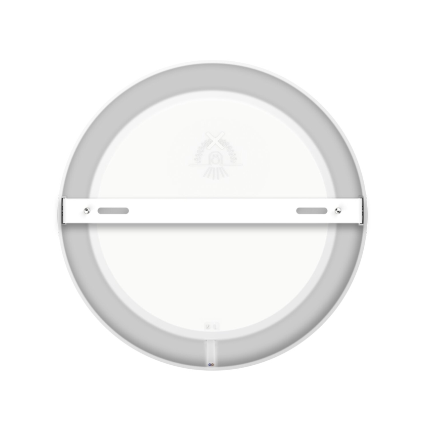 Aigostar - LED Fäst taklampa LED/18W/230V diameter 22,6 cm 3000K vit