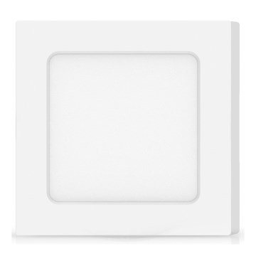 Aigostar - LED Fäst taklampa LED/6W/230V 12,2x12,2 cm 3000K vit