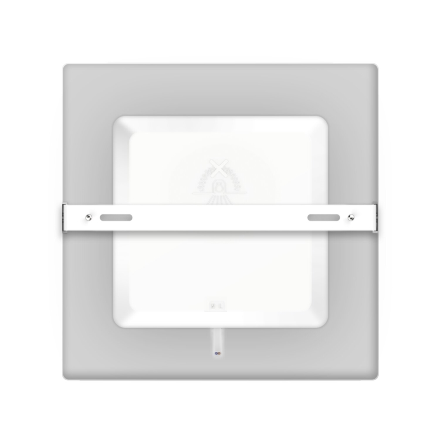 Aigostar - LED Fäst taklampa LED/6W/230V 12,2x12,2 cm 3000K vit