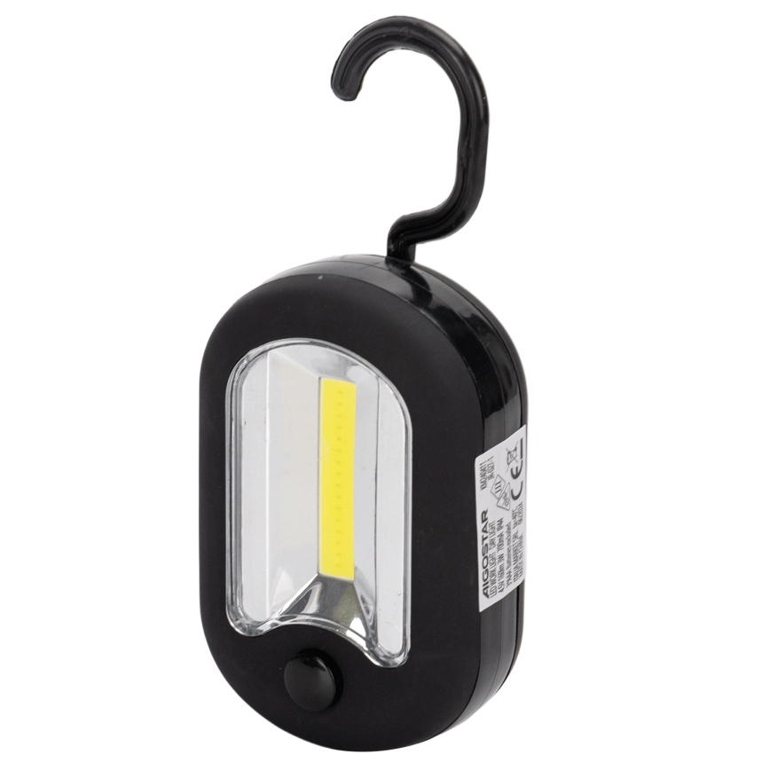 Aigostar - LED-ficklampa LED/3W/3xAAA