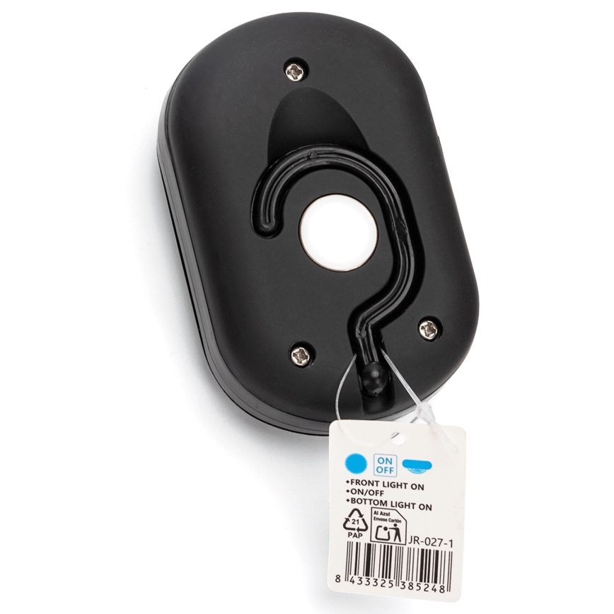 Aigostar - LED-ficklampa LED/3W/3xAAA