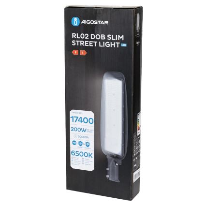 Aigostar - LED gatulampa LED/200W/230V 6500K IP65