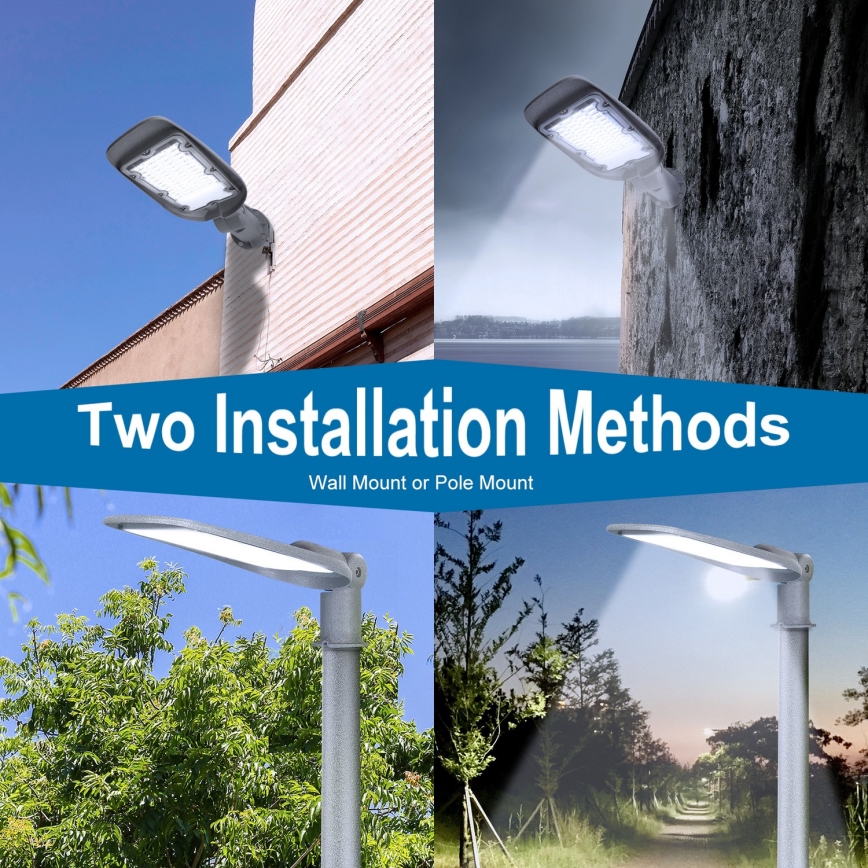 Aigostar - LED gatulampa LED/200W/230V 6500K IP65