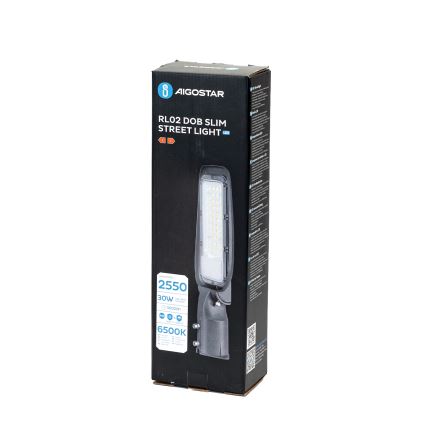 Aigostar - LED gatulampa LED/30W/230V 6500K IP65