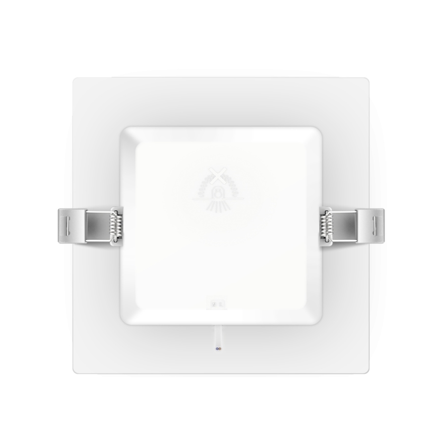 Aigostar - LED Inbyggnadslampa LED/6W/230V 3000K 12x12 cm vit