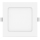 Aigostar - LED inbyggnadslampa LED/6W/230V 4000K 12x12 cm vit
