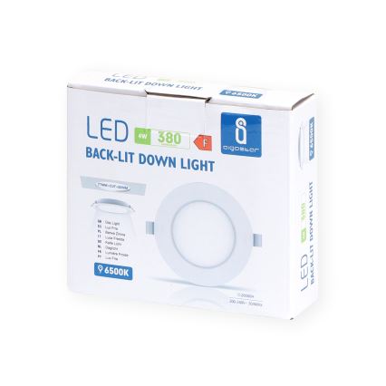 Aigostar - LED infälld belysning LED/4W/230V 6500K diameter 9,8 cm vit