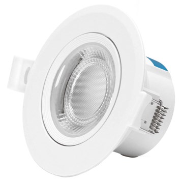 Aigostar - LED Infälld belysning LED/5W/230V 3000K Ø 8,5 cm vit