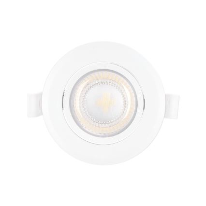 Aigostar - LED Infälld belysning LED/5W/230V 3000K Ø 8,5 cm vit