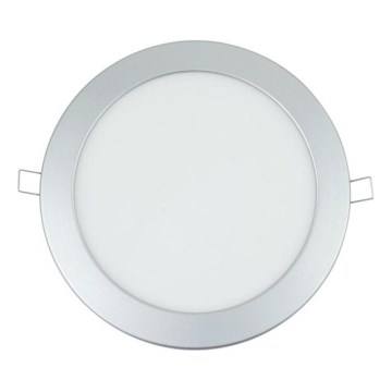 Aigostar - LED infälld belysning ULTRATHIN LED/20W/230V 3000K matt krom