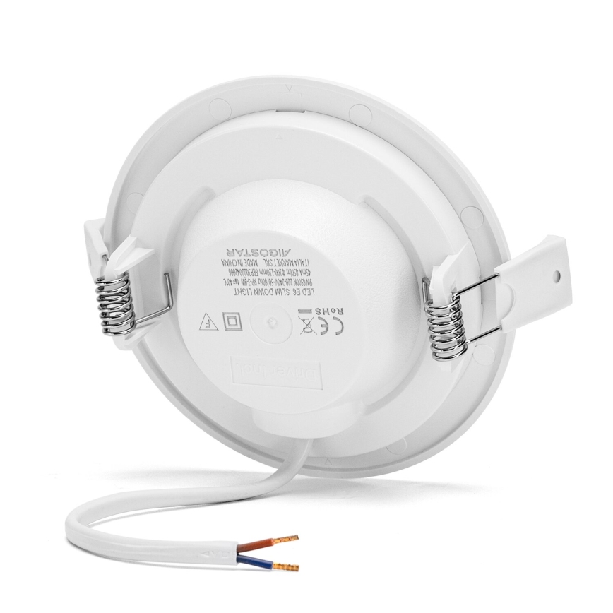 Aigostar - LED infälld belysning ULTRATHIN LED/9W/230V 6000K vit