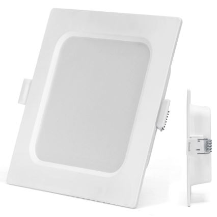 Aigostar - LED infälld takarmatur LED/6W/230V 6500K 12x12 cm vit