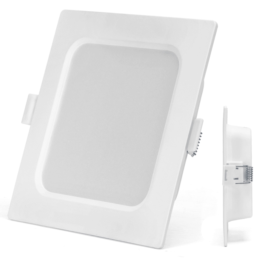 Aigostar - LED infälld takarmatur LED/6W/230V 6500K 12x12 cm vit