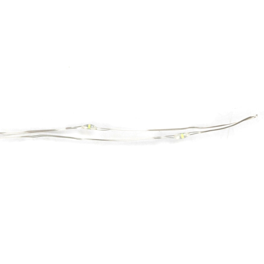 Aigostar - LED Julbelysning 100xLED/3xAA 10,3m kallvit