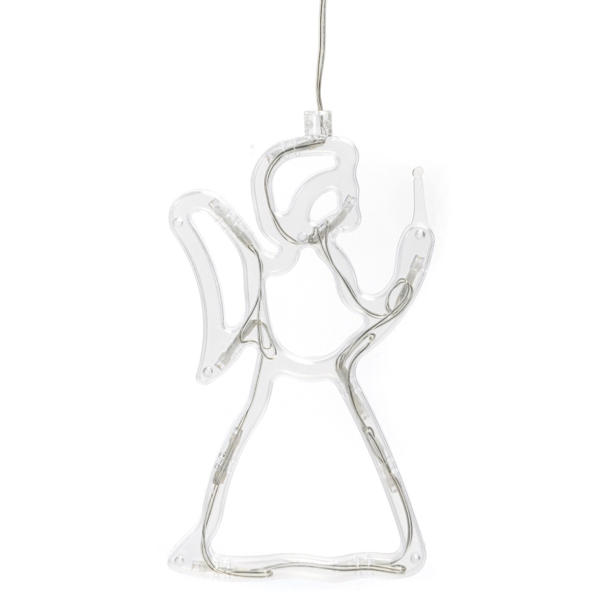 Aigostar - LED Juldekoration LED/3xAAA ängel 21 cm