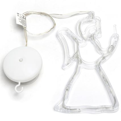 Aigostar - LED Juldekoration LED/3xAAA ängel 21 cm