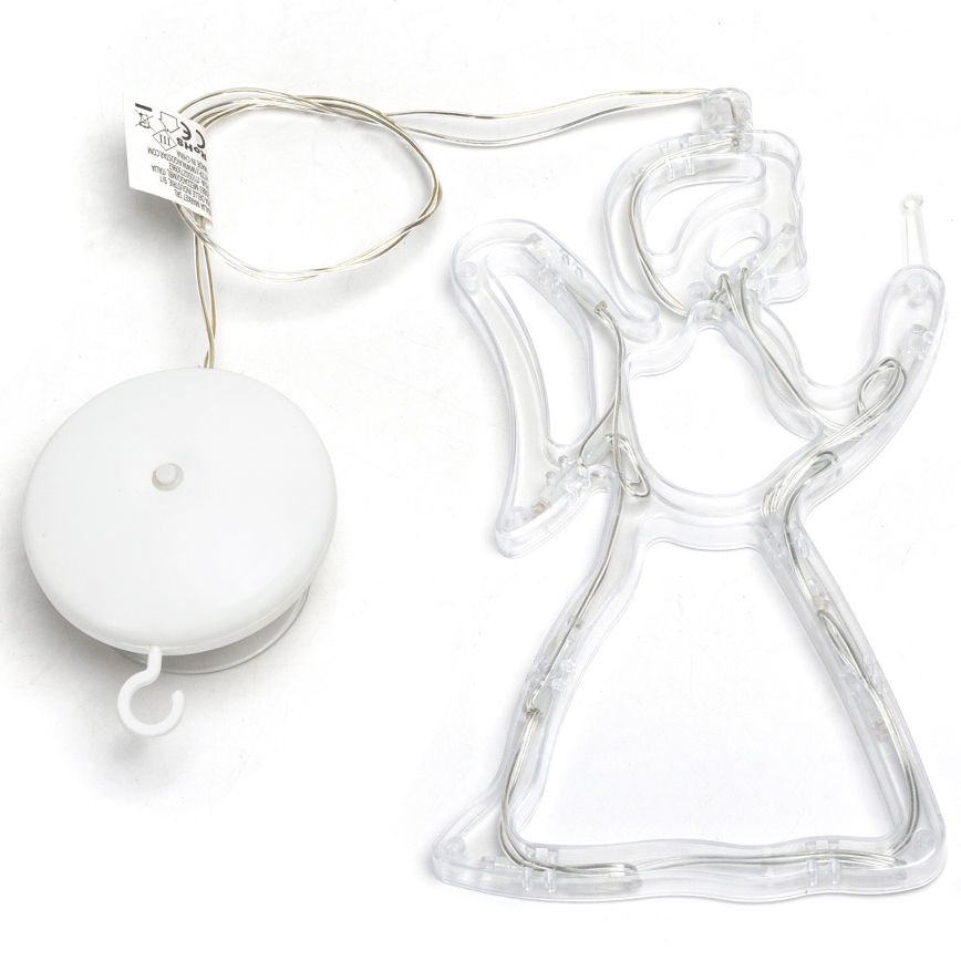 Aigostar - LED Juldekoration LED/3xAAA ängel 21 cm