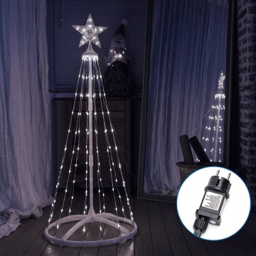 Aigostar - LED juldekoration för utomhusbruk LED/3,6W/230V 120 cm IP44 kall vit