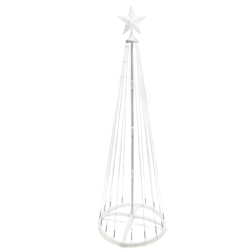 Aigostar - LED juldekoration för utomhusbruk LED/3,6W/230V 180 cm IP44 kall vit