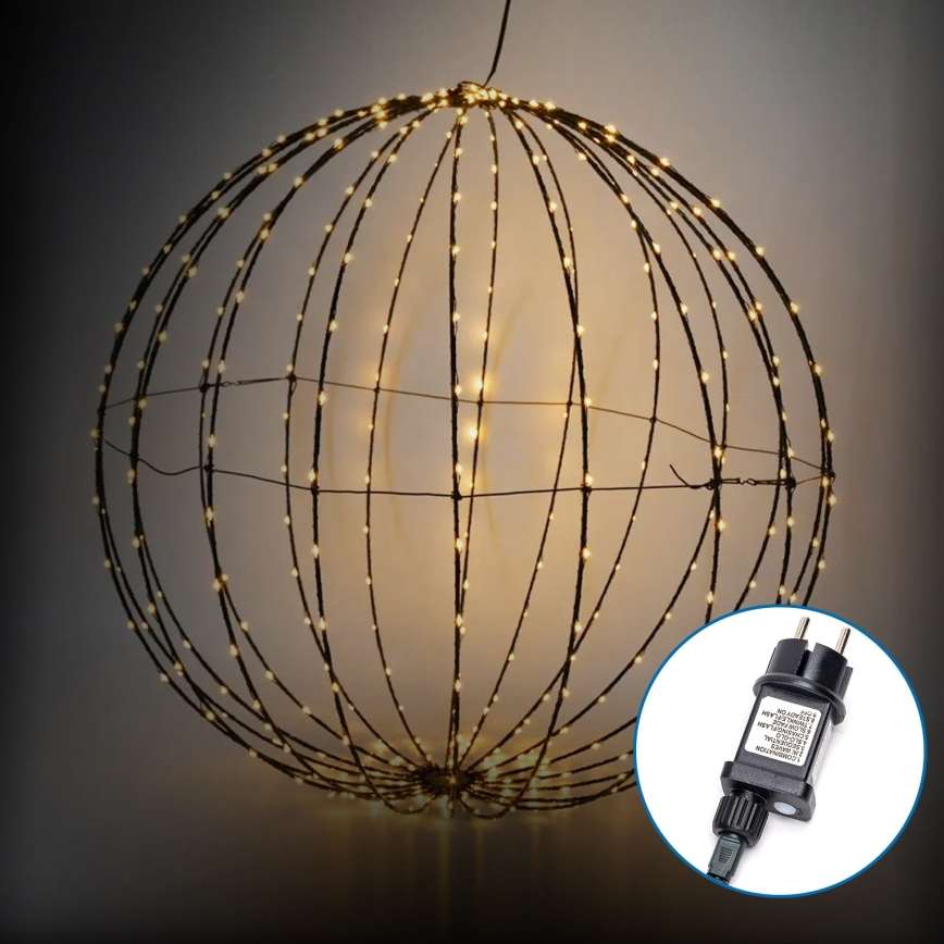 Aigostar -LED juldekoration för utomhusbruk LED/3,6W/230V sfär 30cm IP44 varm vit