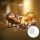Aigostar - LED juldekoration LED/3xAAA Jultomte med renar 13,4cm