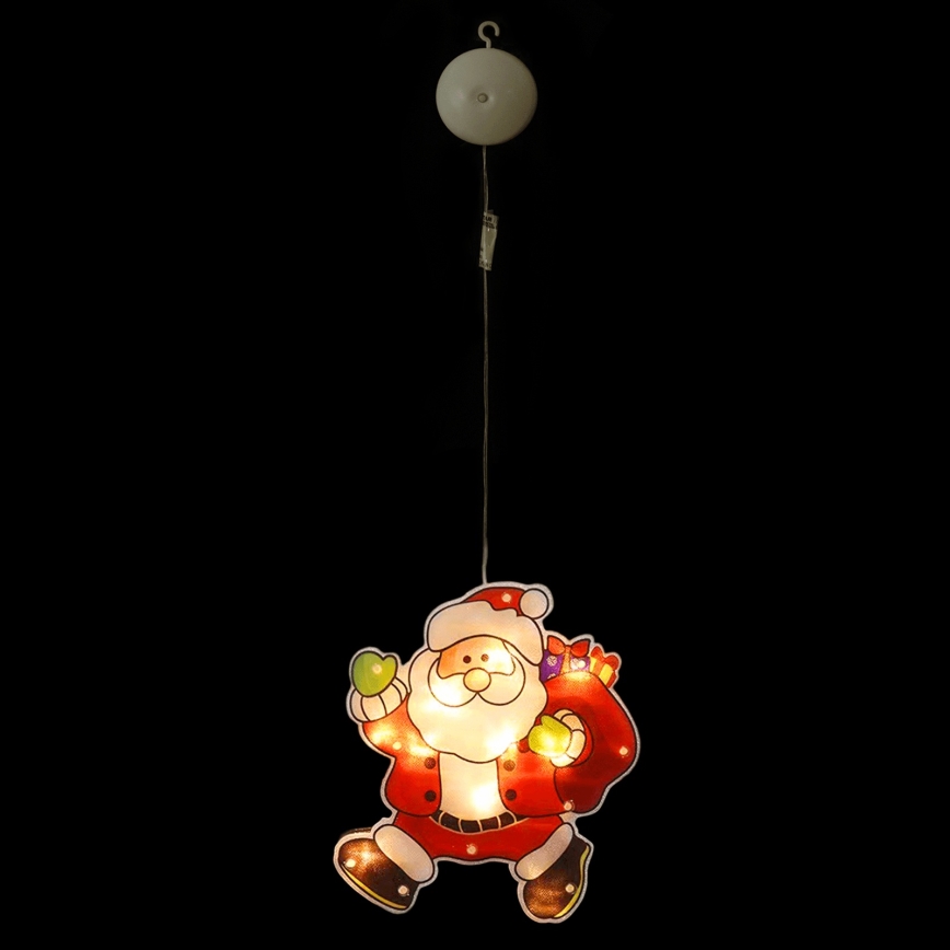 Aigostar - LED juldekoration LED/3xAAA Santa 45cm