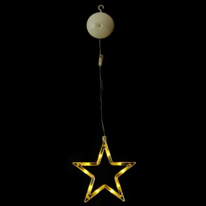 Aigostar - LED juldekoration LED/3xAAA stjärna 19cm