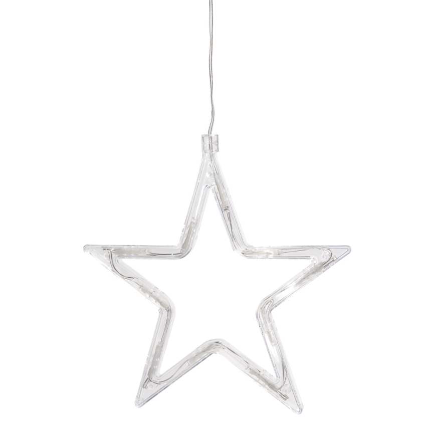 Aigostar - LED juldekoration LED/3xAAA stjärna 19cm