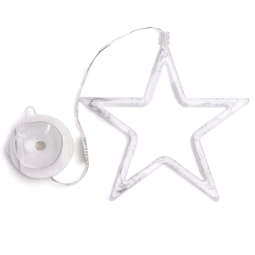 Aigostar - LED juldekoration LED/3xAAA stjärna 19cm
