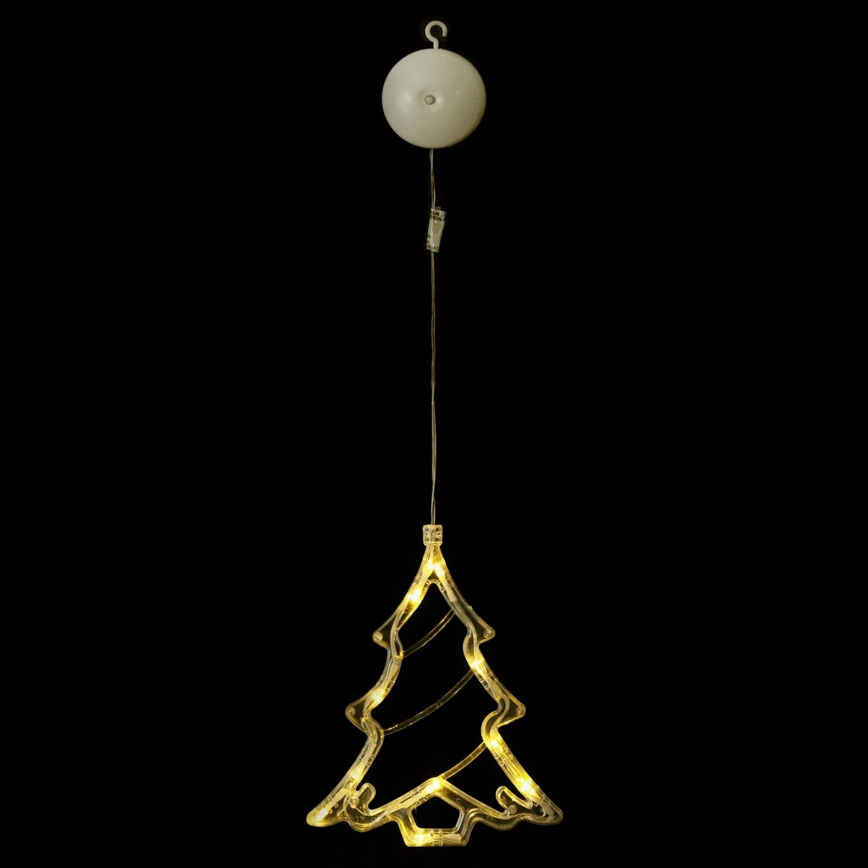 Aigostar - LED juldekoration LED/3xAAA trä 20cm