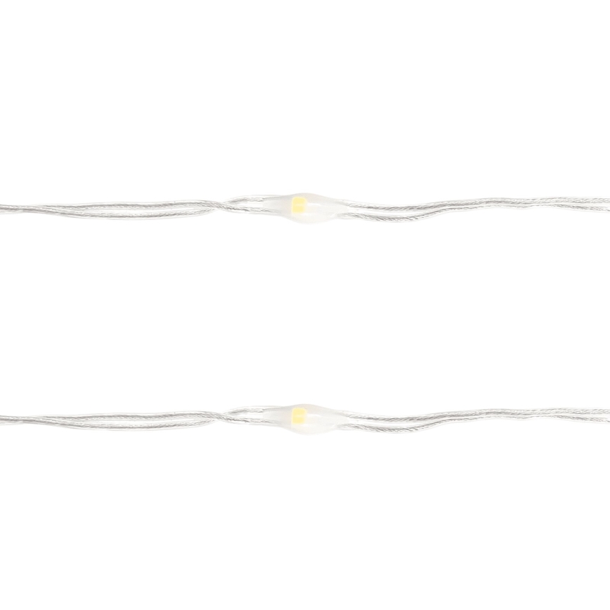 Aigostar - LED julkedja 50xLED/3xAA 5,3m varm vit