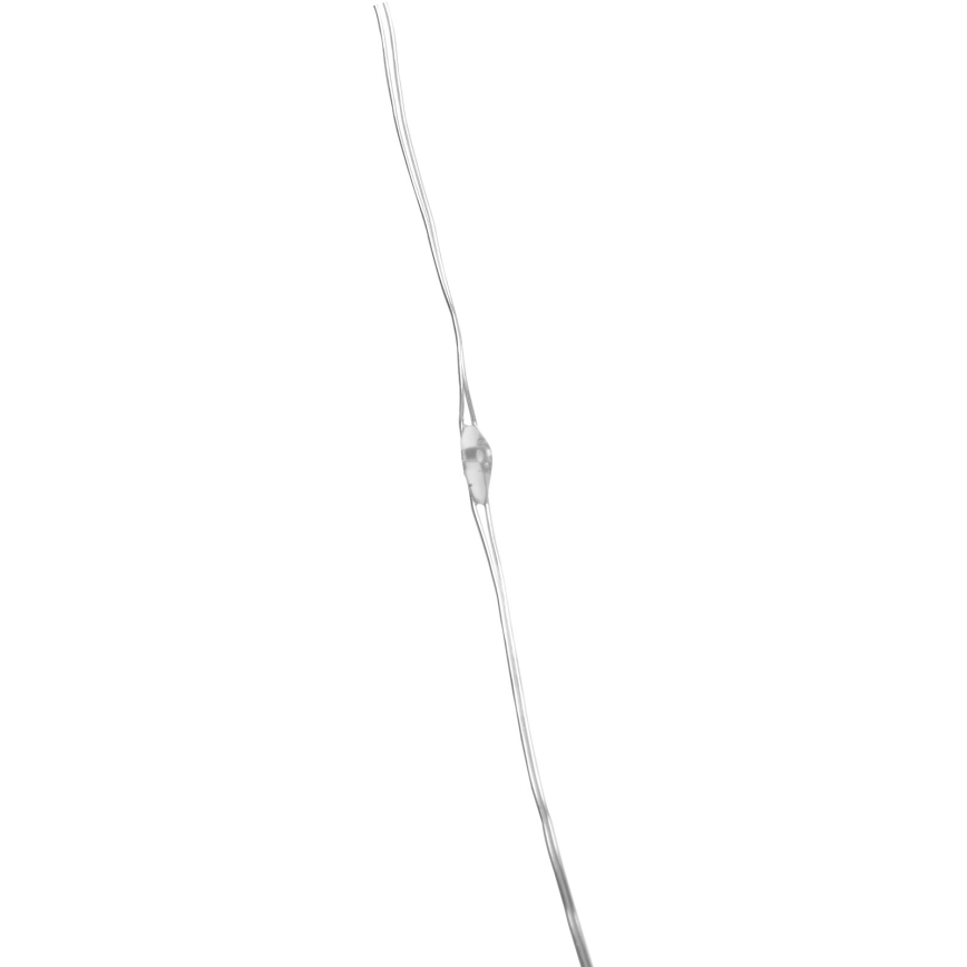 Aigostar - LED julkedja för utomhusbruk 100xLED/8 funktioner 10,3m IP44 kall vit