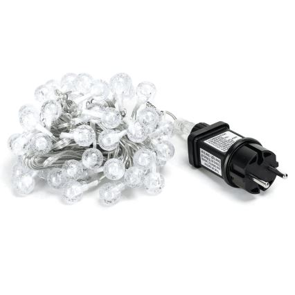 Aigostar - LED julkedja för utomhusbruk 100xLED/8 funktioner 13m IP44 varm vit