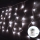 Aigostar - LED julkedja för utomhusbruk 100xLED/8 funktioner 8x0,4m IP44 kall vit