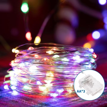 Aigostar - LED julkedja för utomhusbruk 150xLED/8 funktioner 15,3m IP44 Flerfärgad