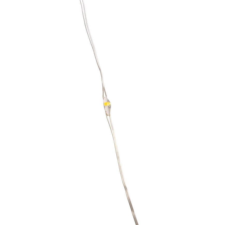 Aigostar -LED julkedja för utomhusbruk 150xLED/8 funktioner 3xAA 15,3m IP44 varm vit